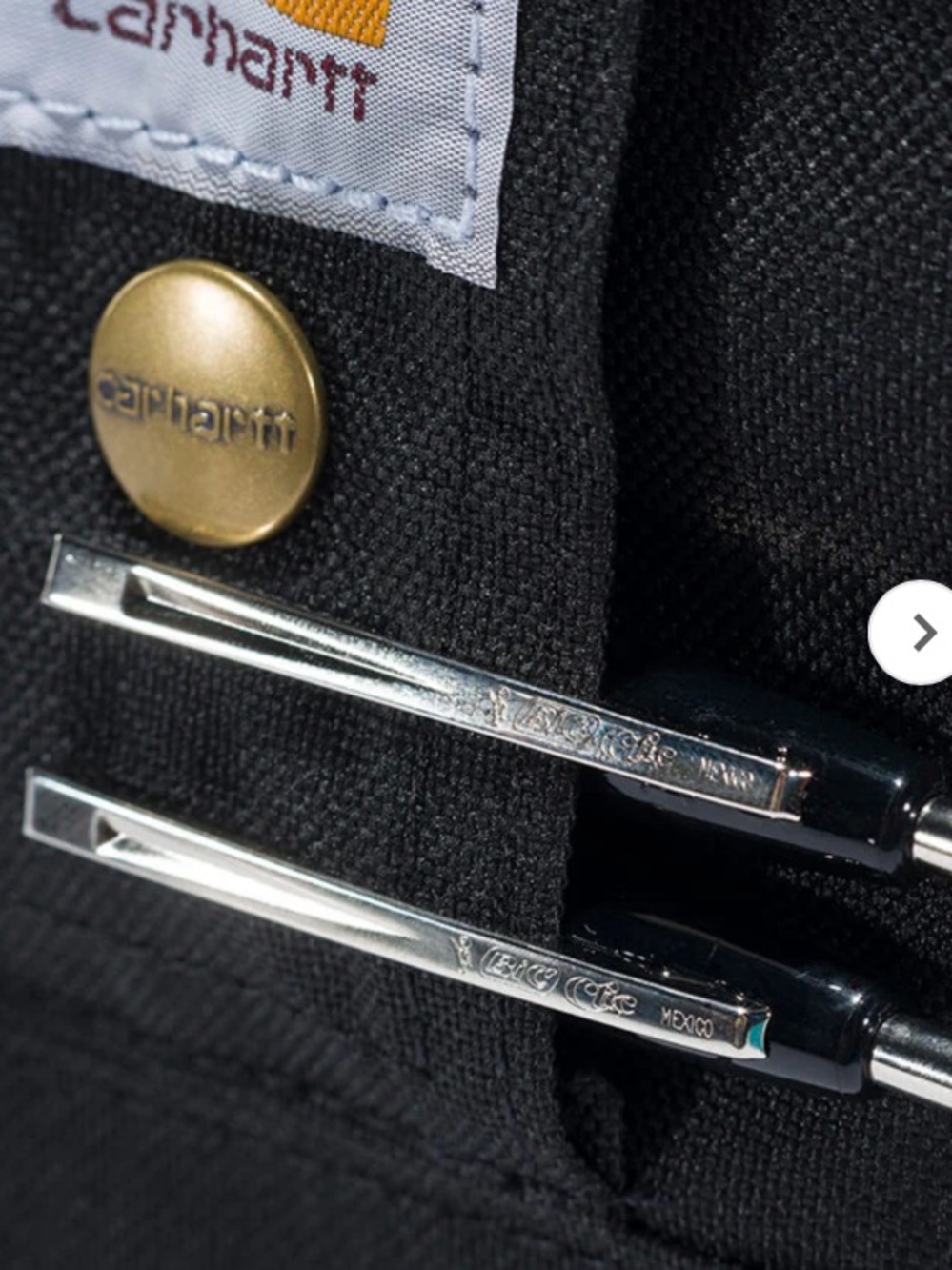 Carhartt Black Zip Tote - Picture 9 of 11